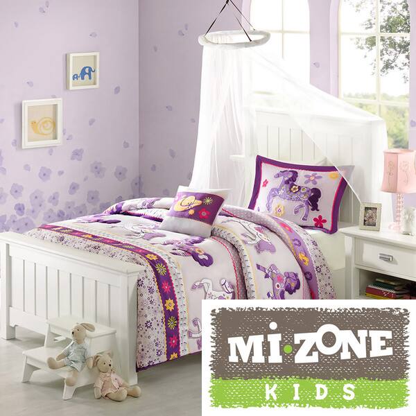 Shop Mi Zone Kids Pony Dreams 4 Piece Comforter Set Free