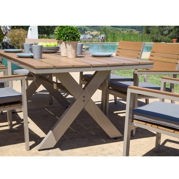 Shop Corvus Jasmine 7 Piece Patio Dining Set With Sunbrella Cushions Overstock 8760518