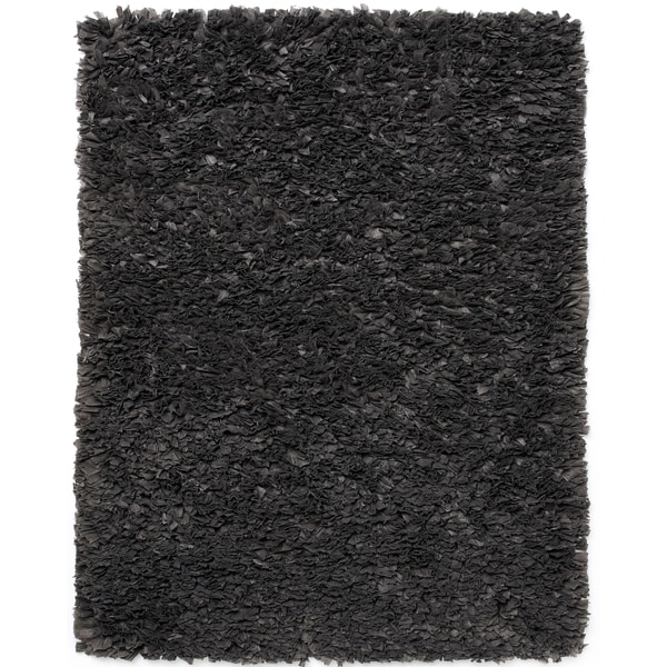 Jani Lea Grey Paper Shag Rug - 8' x 10'