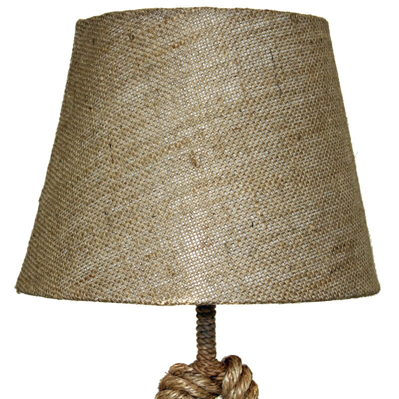 nautical twisted rope floor lamp