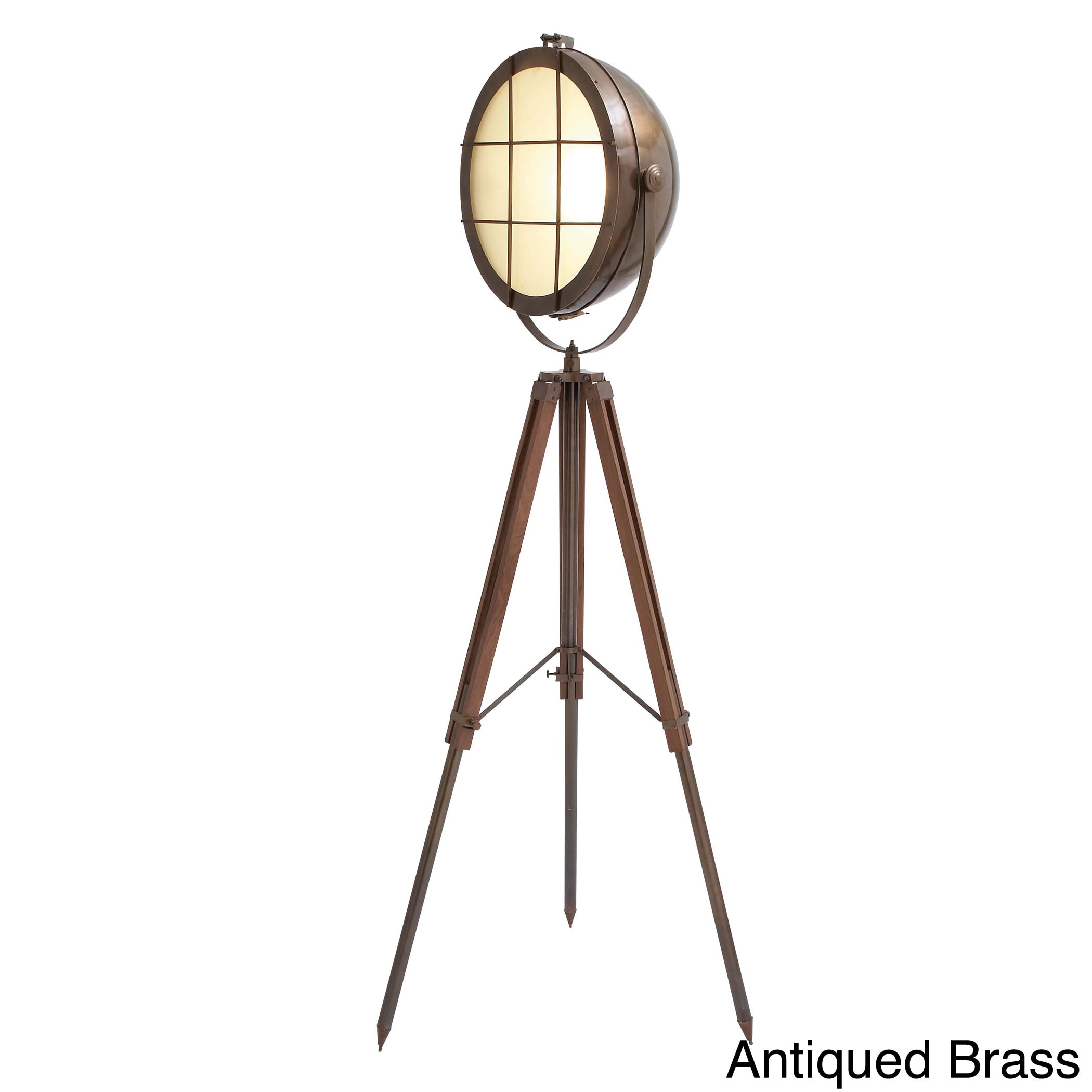 Casa Cortes Royal Marine 1 light Tripod Spot Floor Lamp