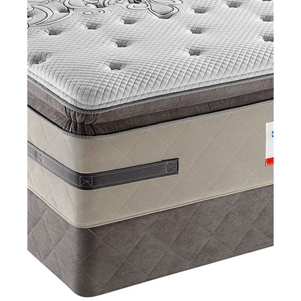 Sealy Posturepedic Evocative Plush Euro Pillowtop Kingsize Hybrid