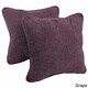 Blazing Needles 18-inch Chenille Corded Throw Pillow (Set of 2) - Thumbnail 3