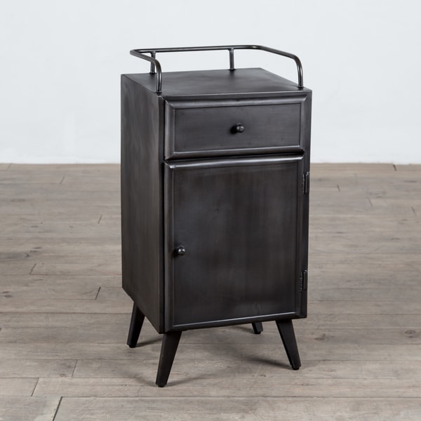 Gerald Black Metal Handmade Cabinet (India)