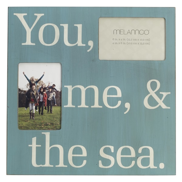 Shop Melannco You Me And The Sea Sentimental Wall Photo Plaque