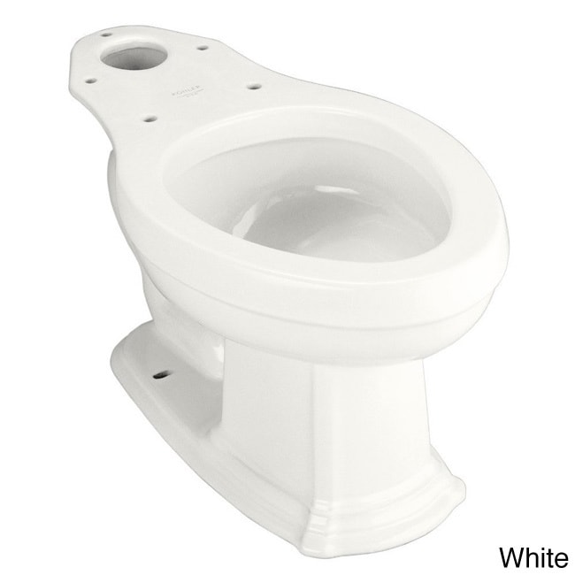 Kohler K 4317 Portrait Elongated Toilet Bowl Without Seat