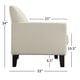 preview thumbnail 3 of 19, Uptown Modern Accent Chair by iNSPIRE Q Classic