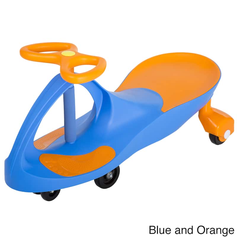 Lil' Rider Ride-on Roller Coaster Wiggle Car - Blue/Orange