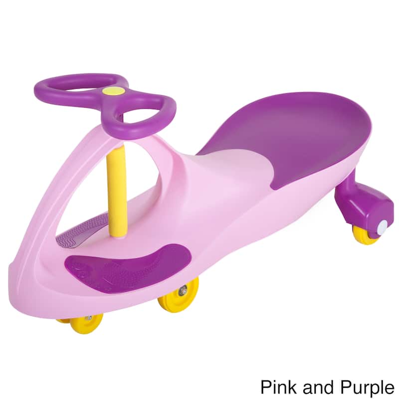 Lil' Rider Ride-on Roller Coaster Wiggle Car - Pink/Purple