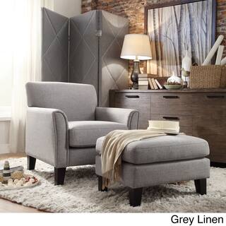 Chair Ottoman Sets Grey Living Room Chairs Online At Uptown Modern Accent Chair And Ottoman By Inspire Q Clic