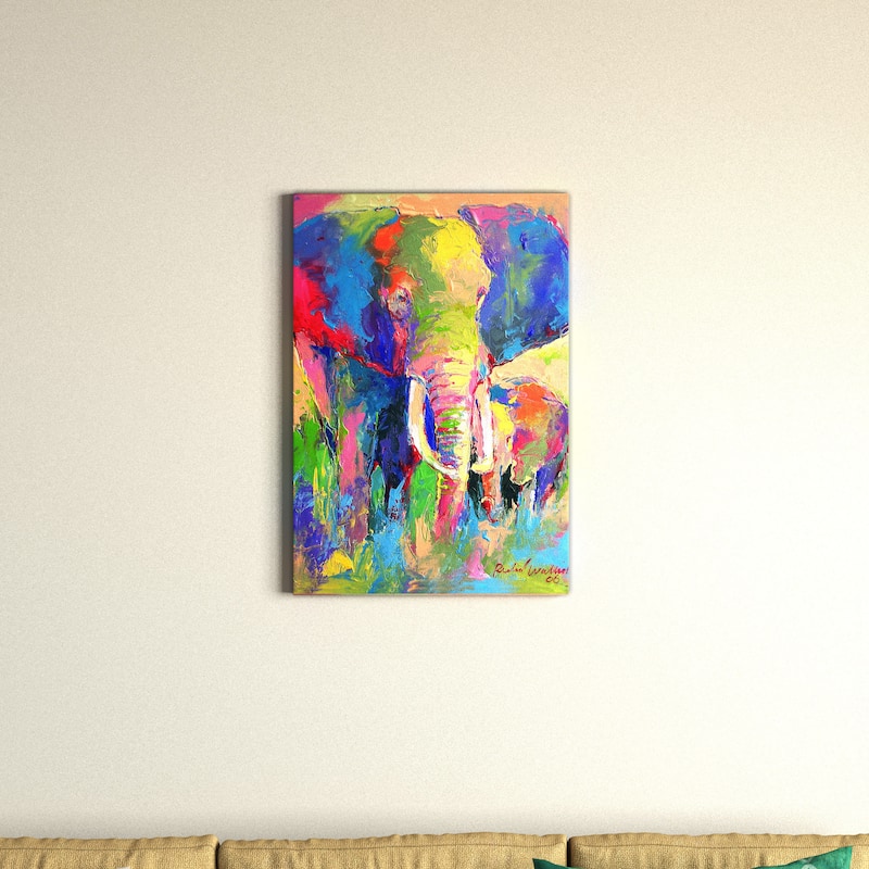 The Curated Nomad Richard Wallich 'Elephant 1' Canvas Art