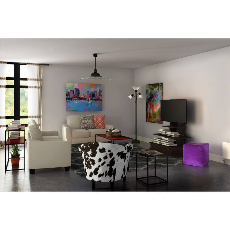 The Curated Nomad Richard Wallich 'Giraffes' Canvas Art