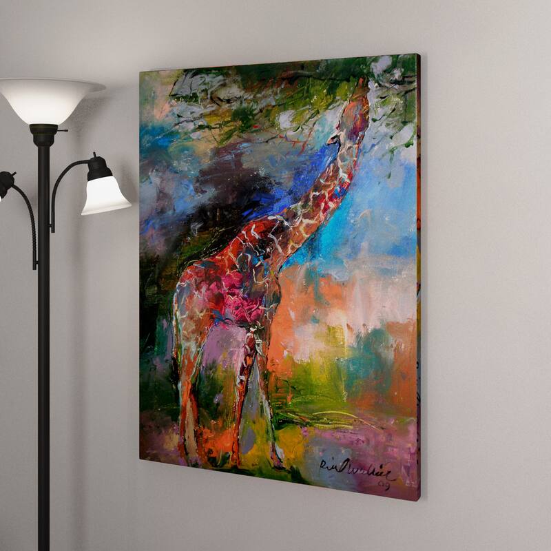 The Curated Nomad Richard Wallich 'Giraffes' Canvas Art