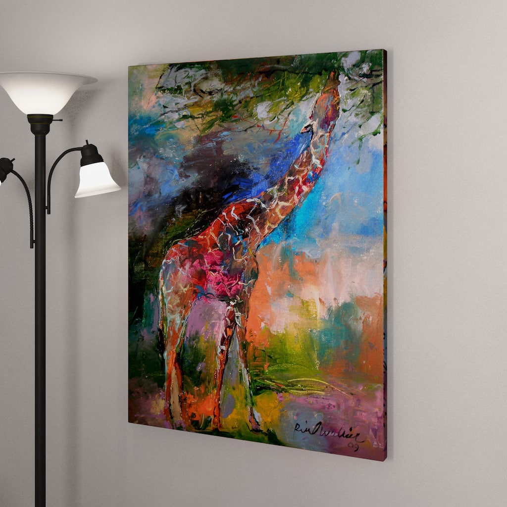 The Curated Nomad Richard Wallich 'Giraffes' Canvas Art