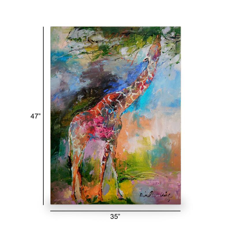 The Curated Nomad Richard Wallich 'Giraffes' Canvas Art