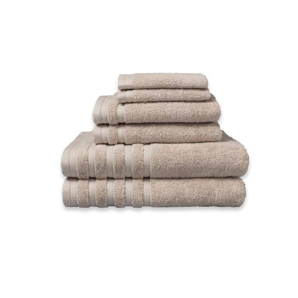 Pure Elegance 6-Piece Luxury Towel Set - Silver