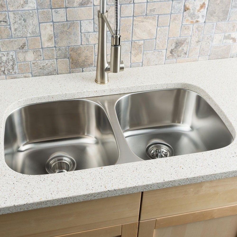 Clark Stainless Steel Equal Double bowl Kitchen Sink