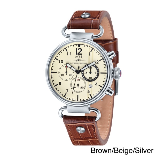 AVI-8 Men's 'Hawker Hurricane' Strap Chronograph Watch