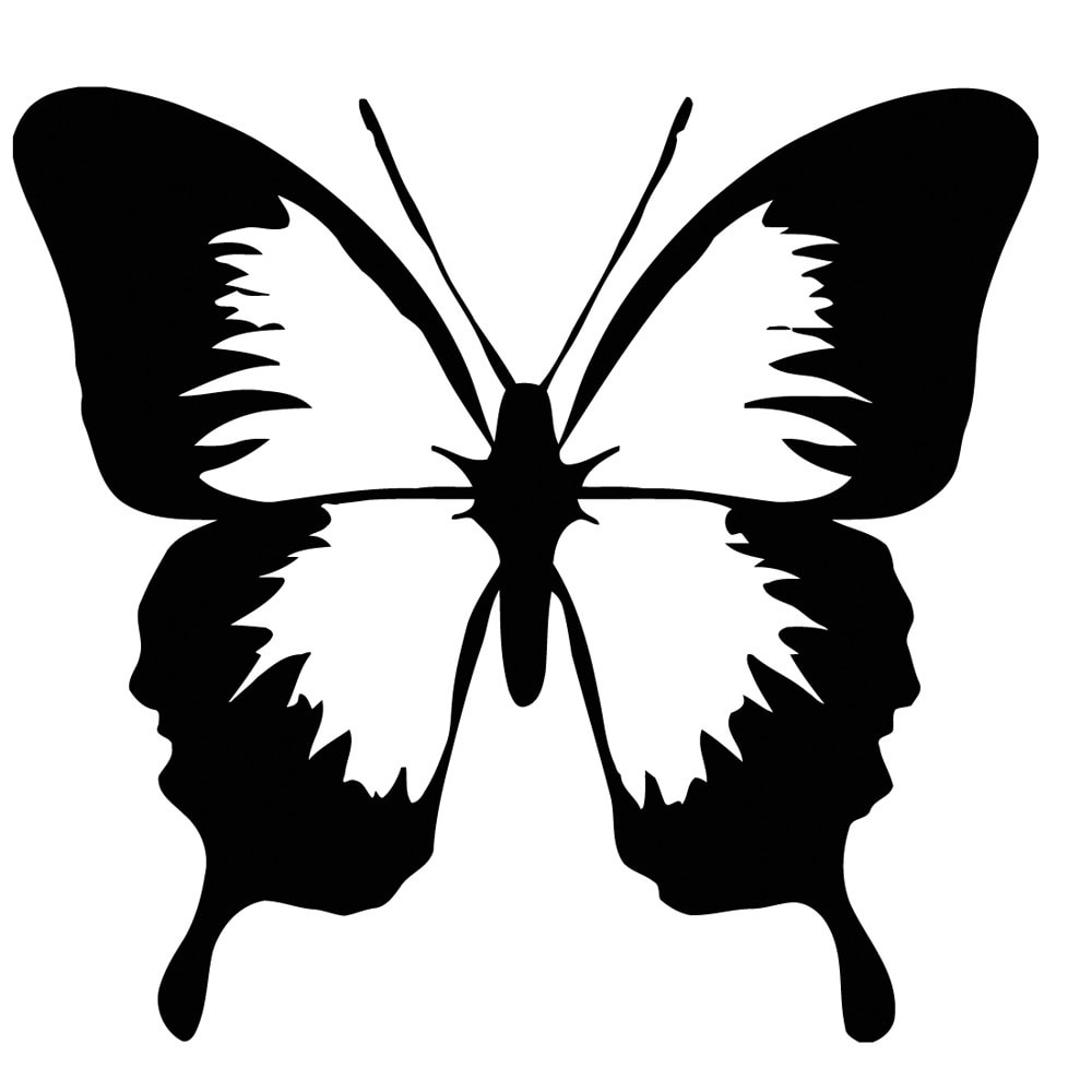 Shop Butterfly Vinyl Wall Sticker Decal - Free Shipping On Orders Over