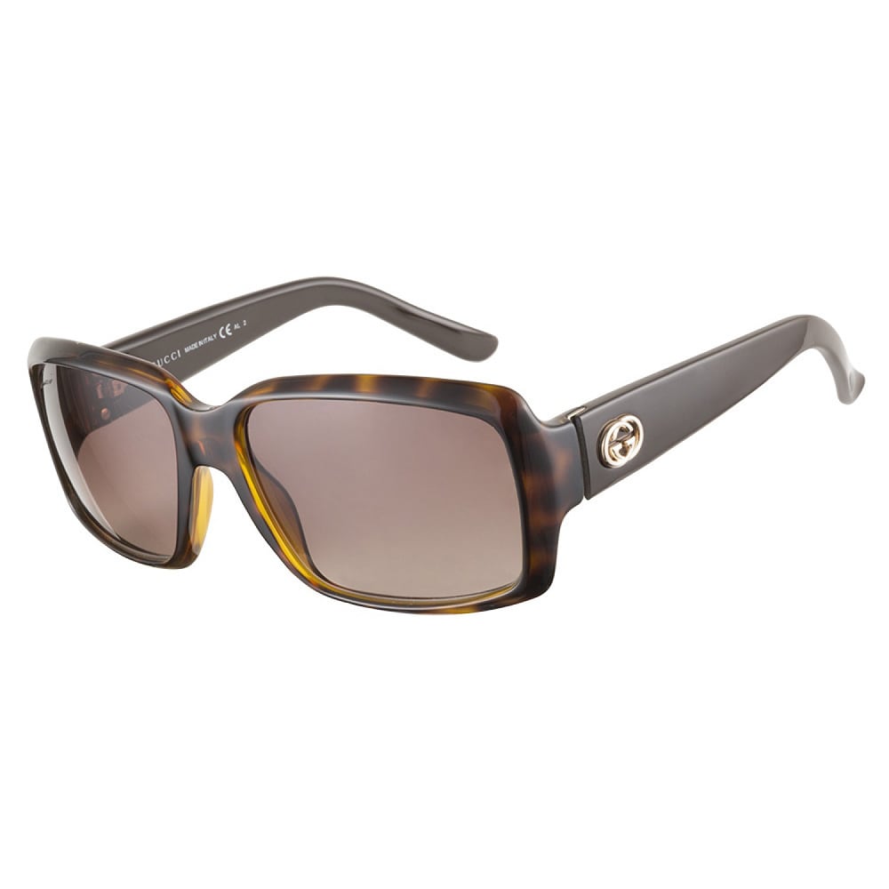 Gucci Gg3506s Isa Ha Havana Dark Brown 57 Sunglasses