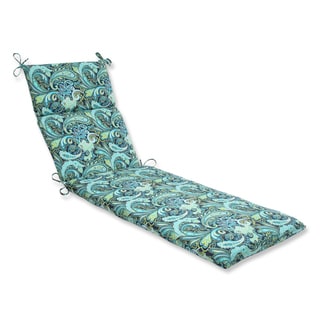 Pillow Perfect Navy Chaise Lounge Outdoor Cushion