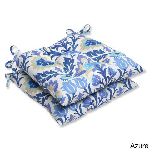 Pillow Perfect Santa Maria Outdoor Wrought Iron Seat Cushions Pillow Perfect Santa Maria Outdoor Wrought Iron Seat Cushions