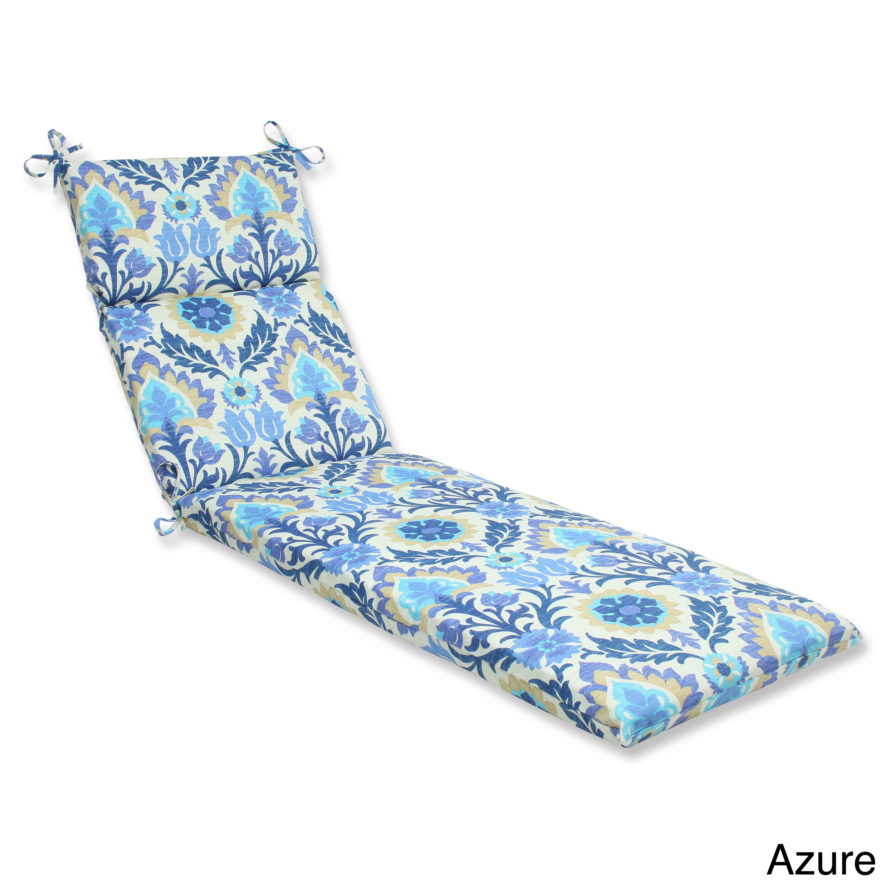 Pillow Perfect Santa Maria Outdoor Chaise Lounge Cushion