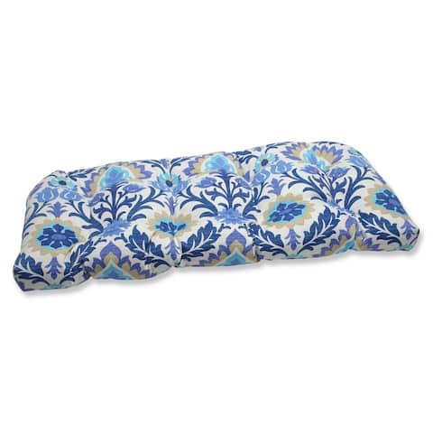 Pillow Perfect 'Santa Maria' Outdoor Wicker Loveseat Cushion