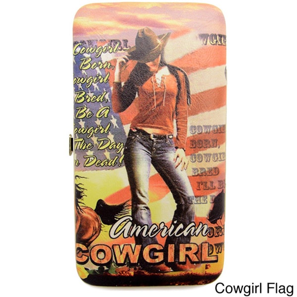 Nicole Lee Cowgirl Printed Case Wallet   16012154  