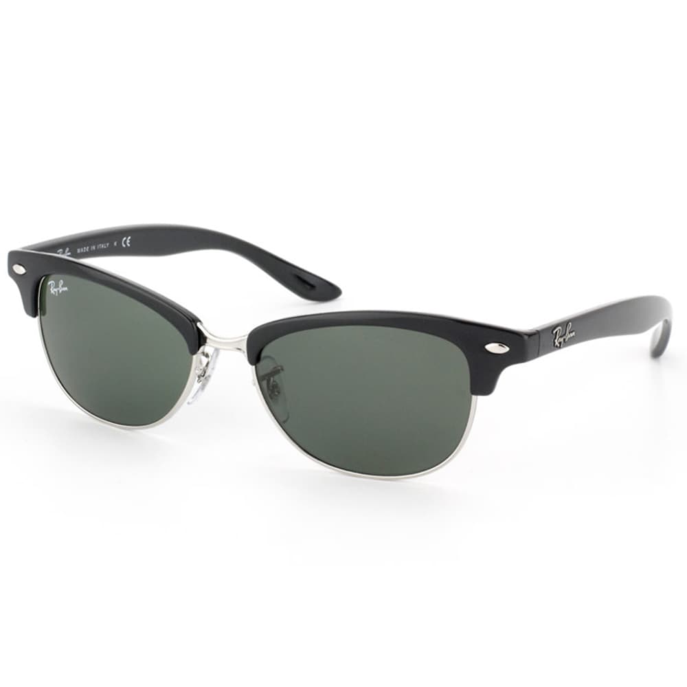 Ray ban Womens Rb 4132 Cathy Clubmaster 601 Black And Silver Sunglasses