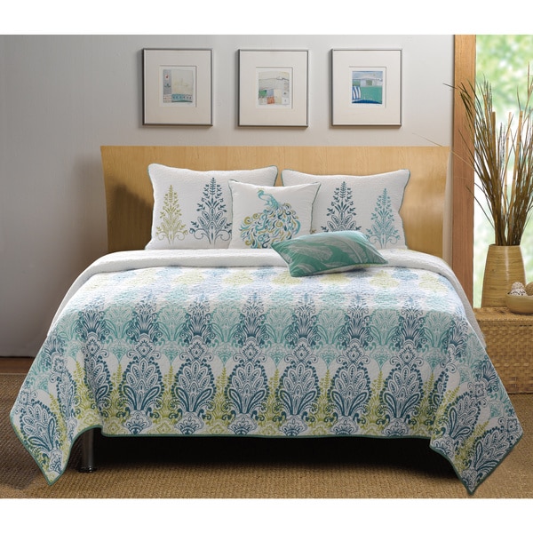 Greenland Home Fashions Bombay Bonus 5-piece Quilt Set