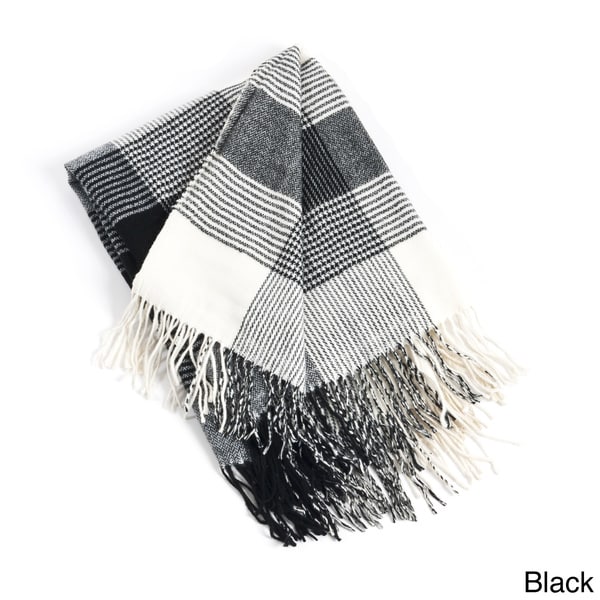 Plaid Design Throw Blanket Throws