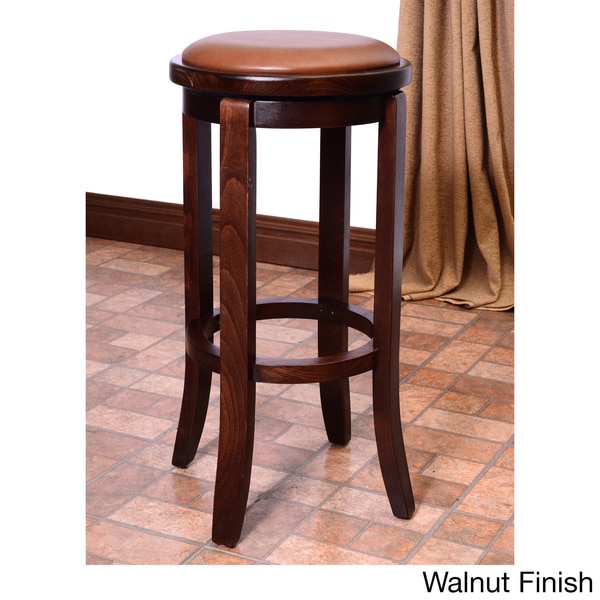 Paris Solid Beech Swivel Bar Stool