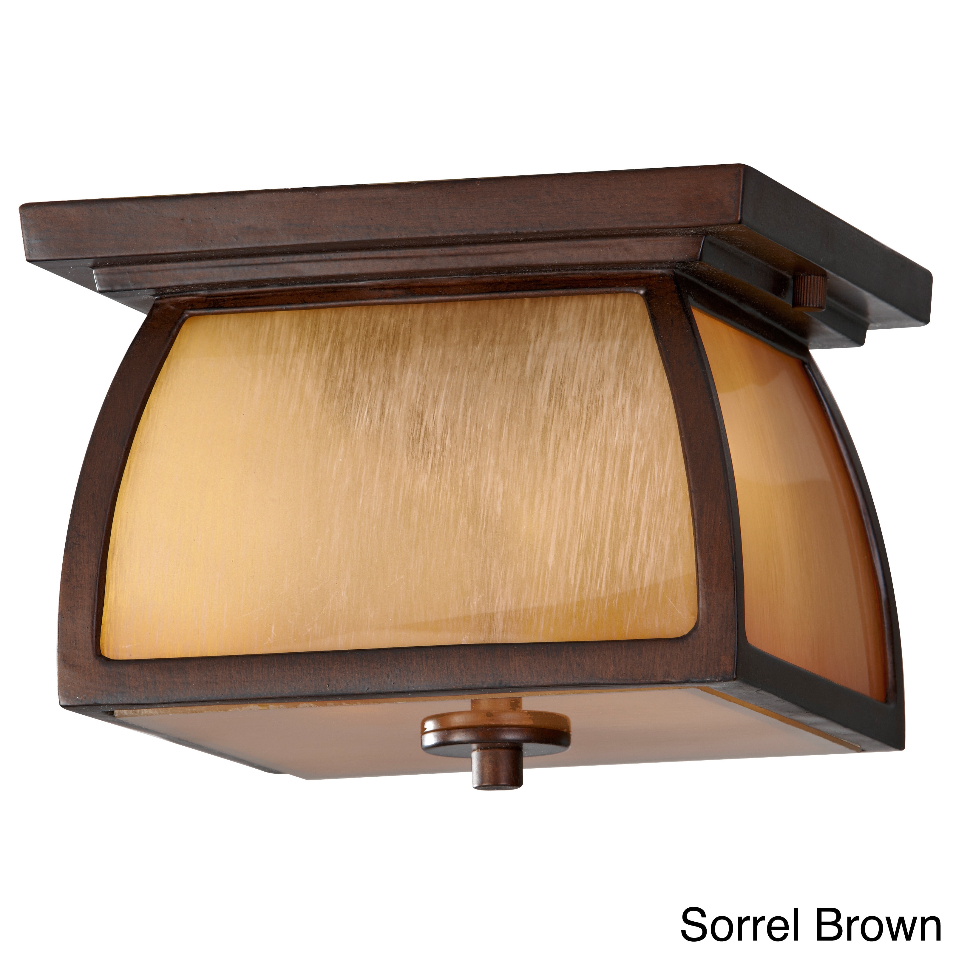 Wright House 2 light Outdoor Flush Mount