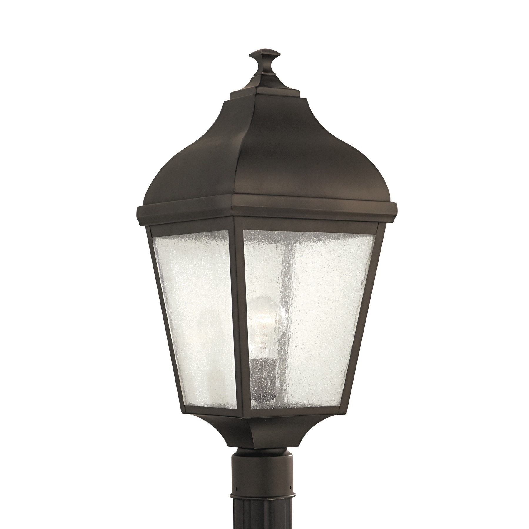 Terrace 1 light Oil Rubbed Bronze Outdoor Post Lantern