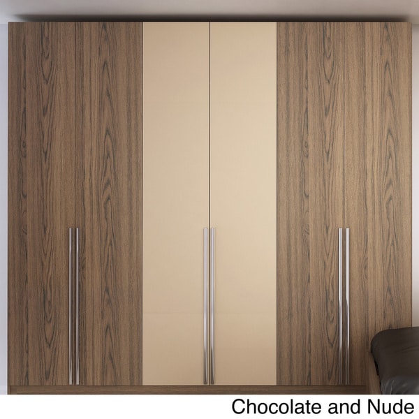 Manhattan Comfort 'Downtown' 6 door Wardrobe Armoires