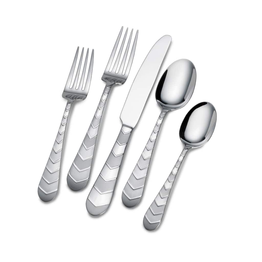 Towle Everyday Kirby Frost 20-piece Flatware Set