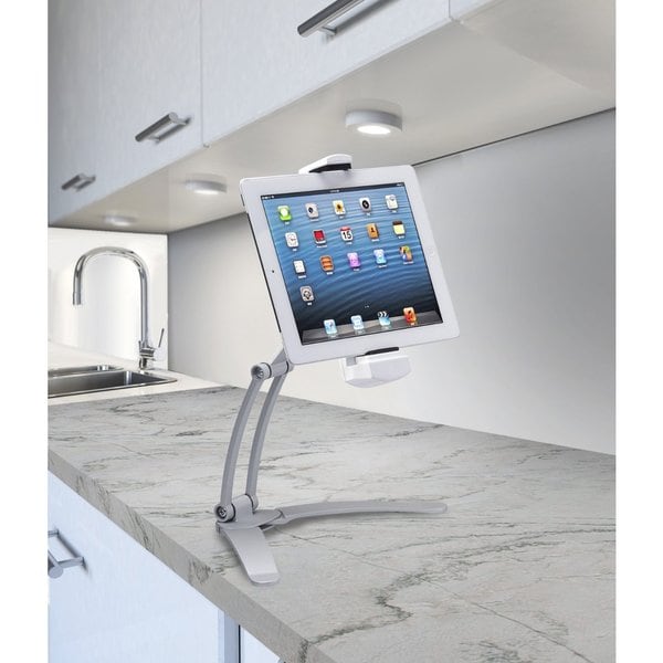 CTA Digital Wall//Under-Cabinet Mount Tablet Stand iPad pro 12.9/" Surface Pro 4