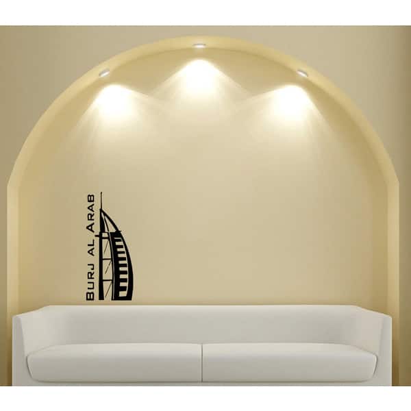 Dubai Tallest Building Vinyl Wall Decal Overstock 8774679