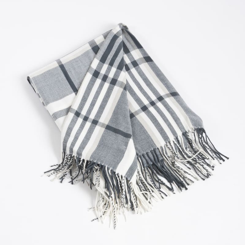 Plaid Design Throw Blanket