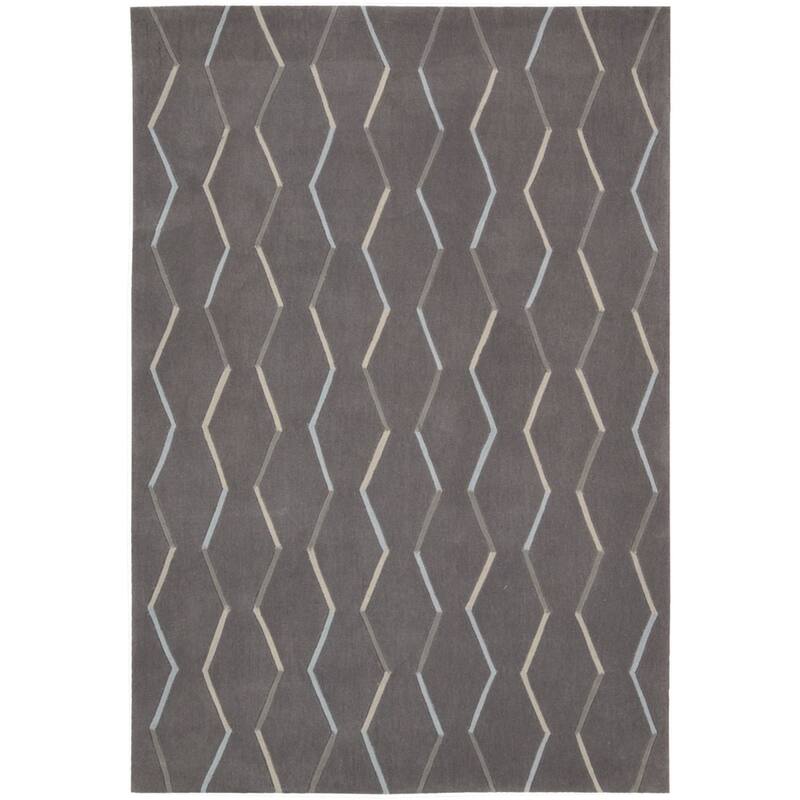 Nourison Contour Modern Wavy Lines Hand-tufted Area Rug