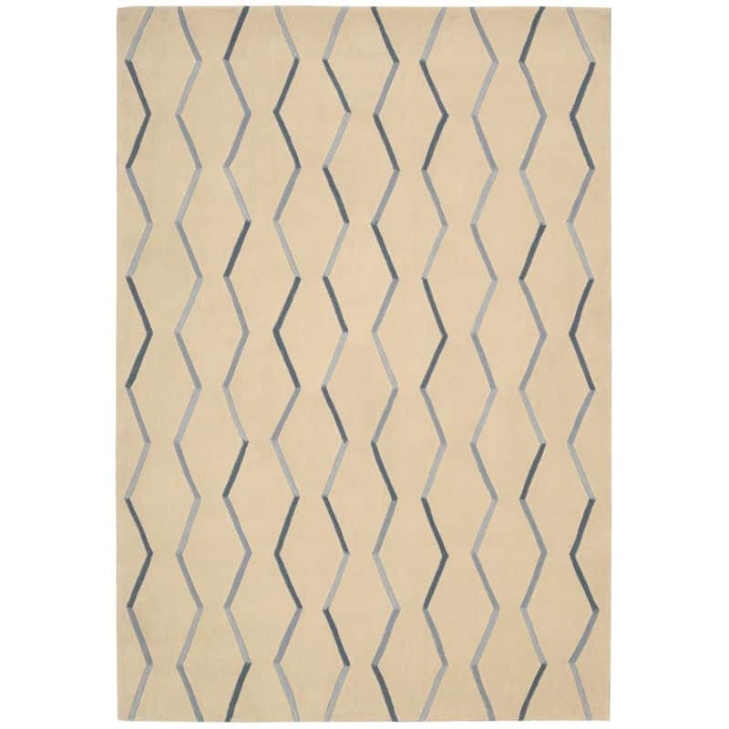 Nourison Contour Modern Wavy Lines Hand-tufted Area Rug