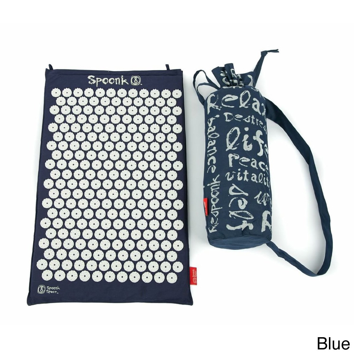 Spoonk Eco Line Acupressure Massage Mat With Bag (100 percent Organic)