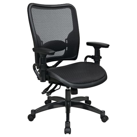 Professional Dual Function Ergonomics AirGrid Chair with Gunmetal Finish Accents