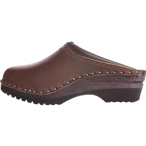 Womens Troentorp Bastad Clogs Monet Cocoa Nubuck  