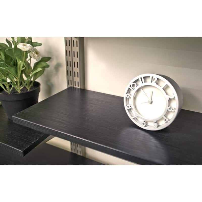 Organized Living freedomRail Midnight Live Wood Shelf (30 x 14)