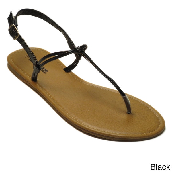 t strap flat sandals for women