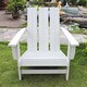 International Caravan Royal Fiji Acacia Adirondack Chair - Thumbnail 5