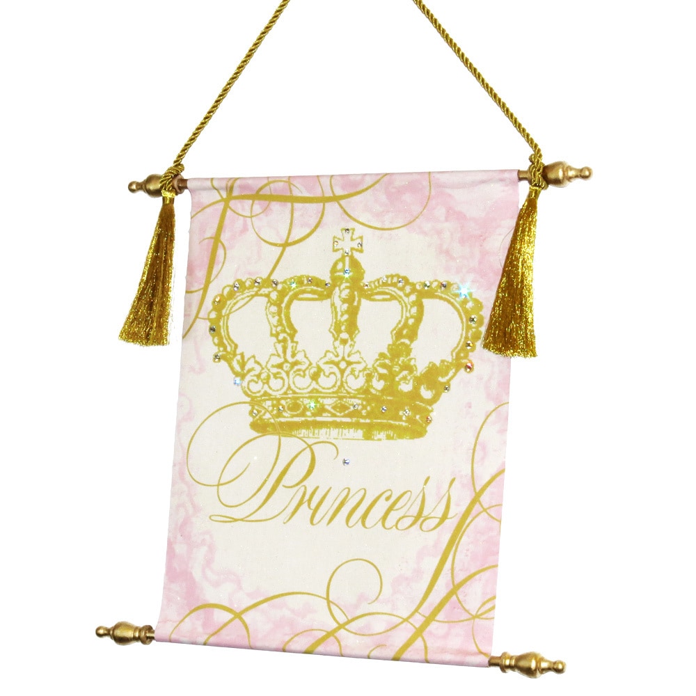 Royal Canvas Scroll Keepsake Wall Hanging