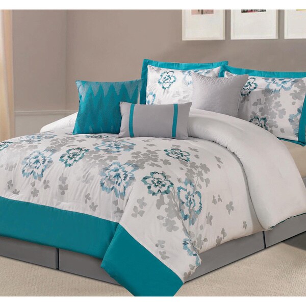 Shop Eastland 7piece Comforter Set Overstock 8777407